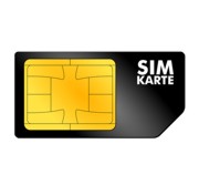 SIM Karte zur GSM Datenübertragung bei GPS Routenverfolgung