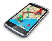 App zur GPS Routenverfolgung per Smartphone, Handy, Mobiltelefon und Tablet